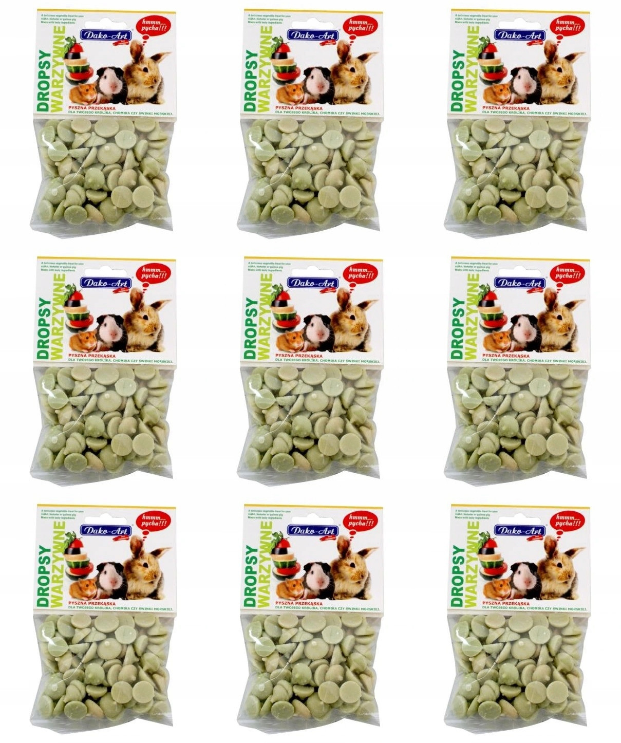 Pamlsky dropsy Dako-Art 0,08kg pro hlodavce,9ks