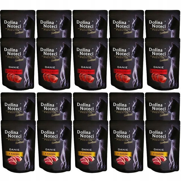 Dolina Noteci Premium Jídlo z hovězího masa kočky sterilizované 20X85g