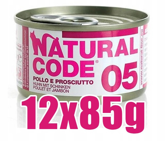 Natural Code 05 Kurčka A Rychlost Sada 24x85g