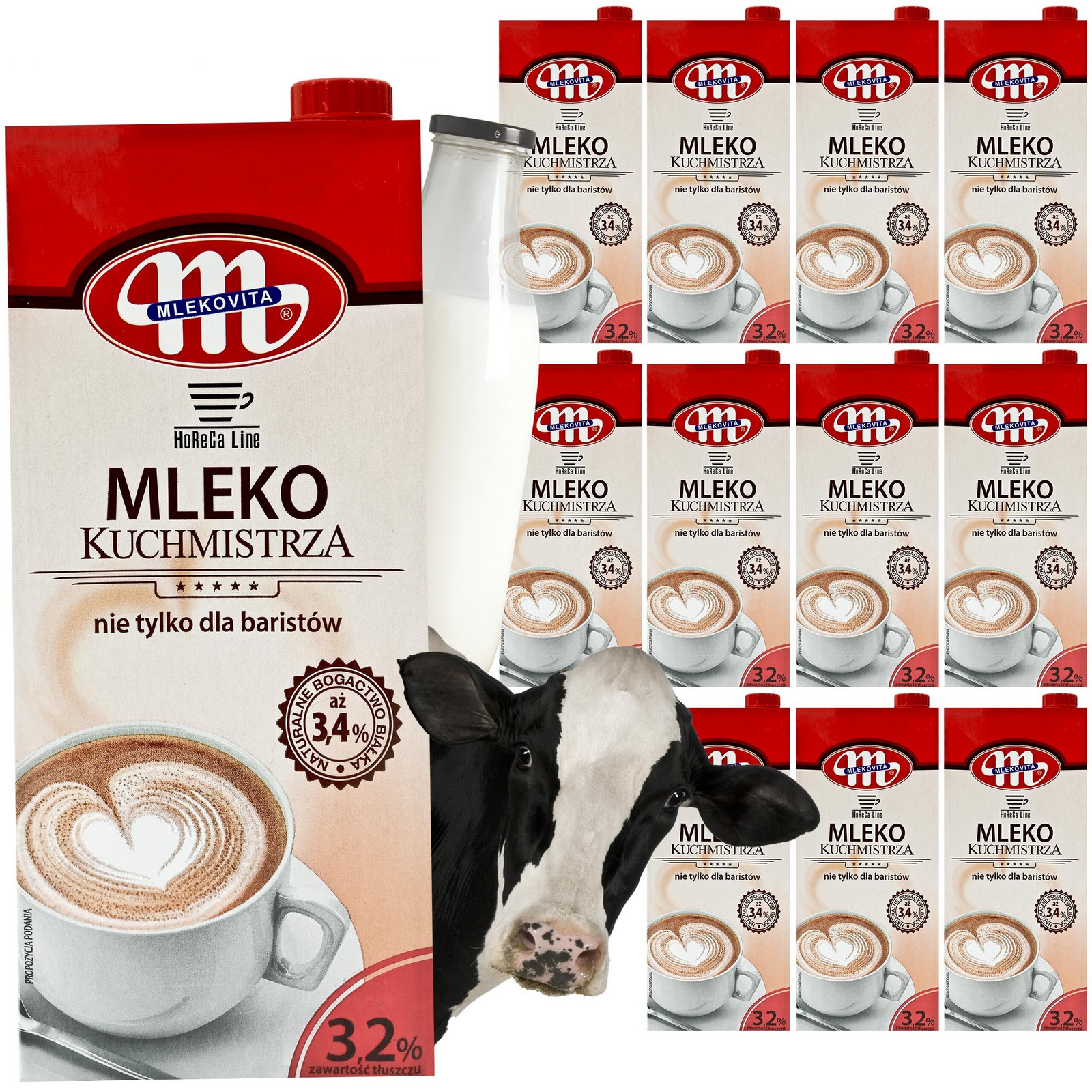 Mléko Mlekovita Kuchaře Uht 3,2% 12x1l barista