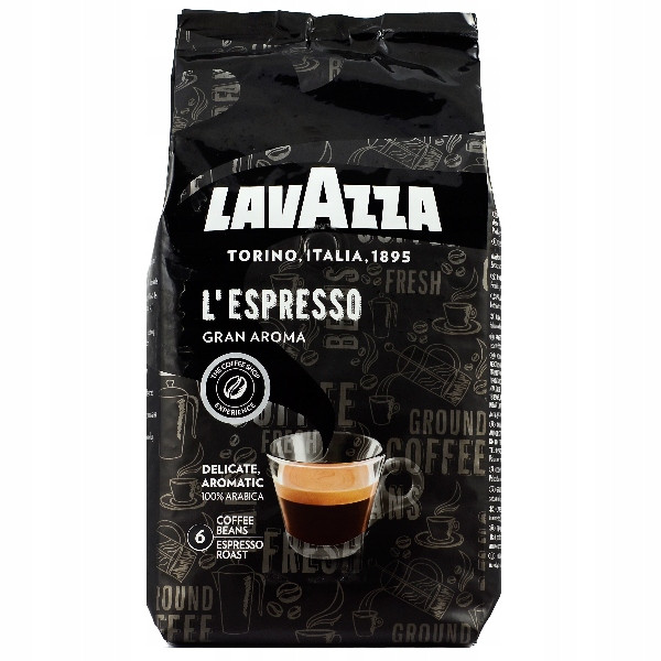 Káva zrnková míchaná Lavazza Gran Aroma Bar 1000 g