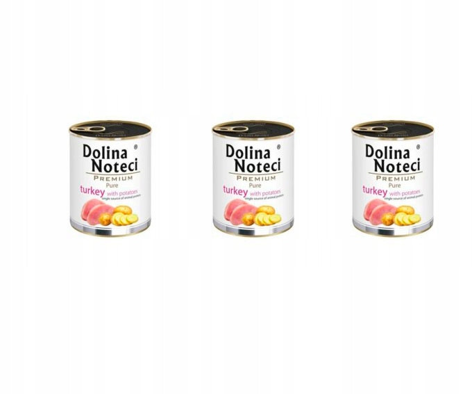 Dolina Noteci Pure Bohaté na krůtu s bramborami 6x800g Monoproteinové