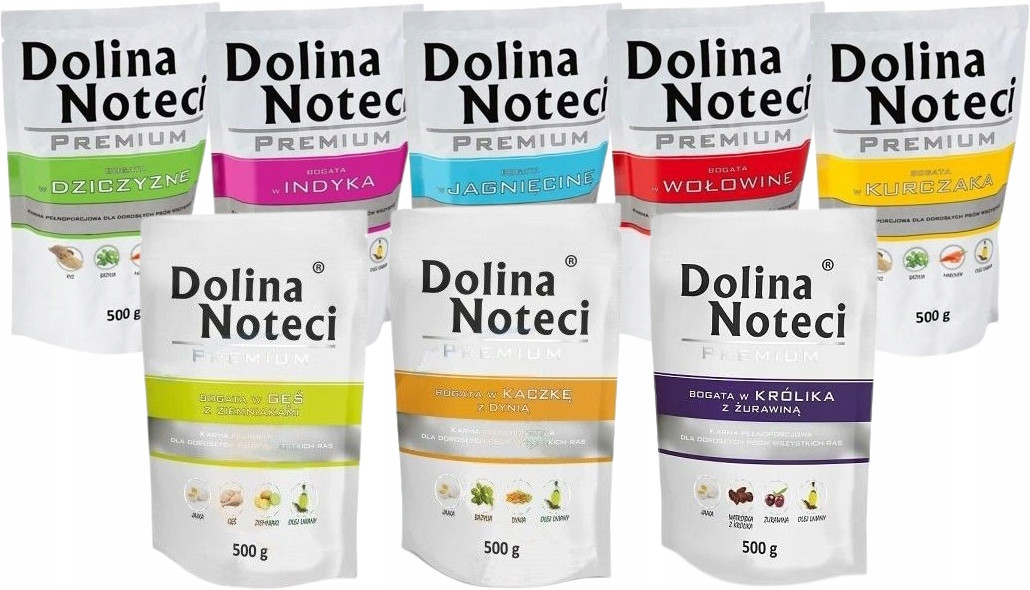 Dolina Noteci Premium mix chutí bez ryb 20x500g