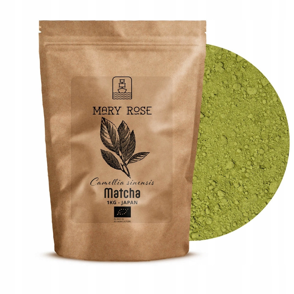 Mary Rose Japonská Matcha Bio Čaj Zelený organický 1kg 1000g