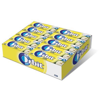 Orbit Apple Žvýkačka bez cukru 14 g (10 dražé) x 30 kusů
