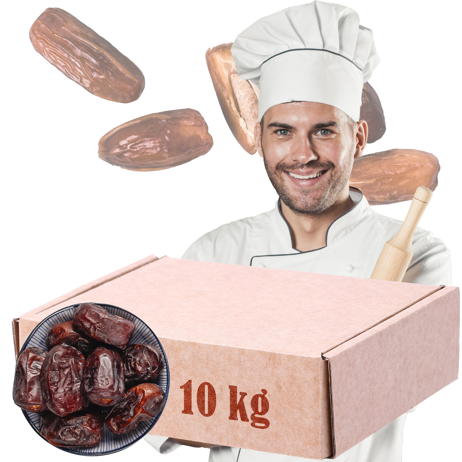 Datle Sušené Bez Pecek 10KG