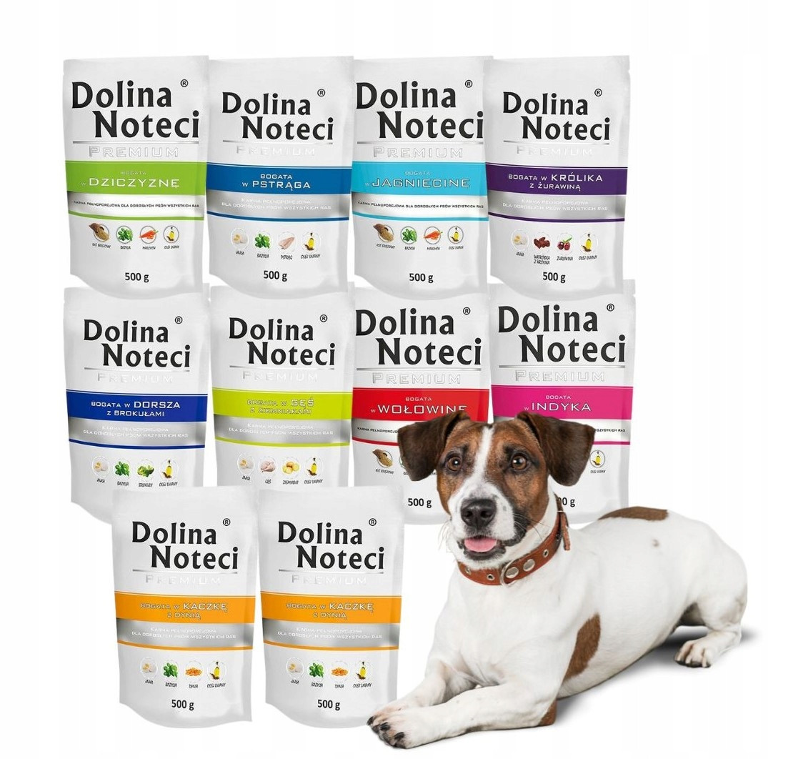 Dolina Noteci Premium Mix chutí 10x500g pro všechna plemena