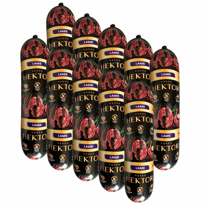 Krmivo Premium Hektor tyčinka pro psy s jehněčím 10x1kg