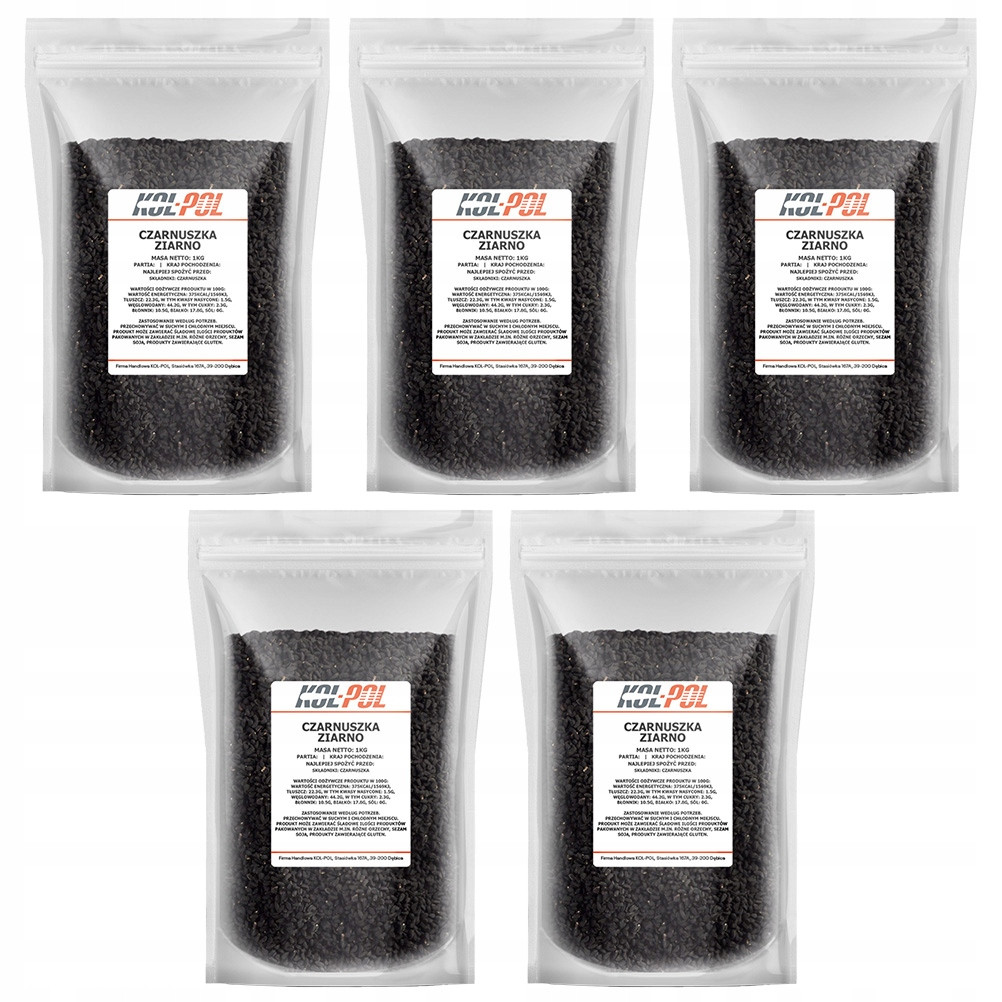 Černucha Zrno 5kg Černý kmín semena