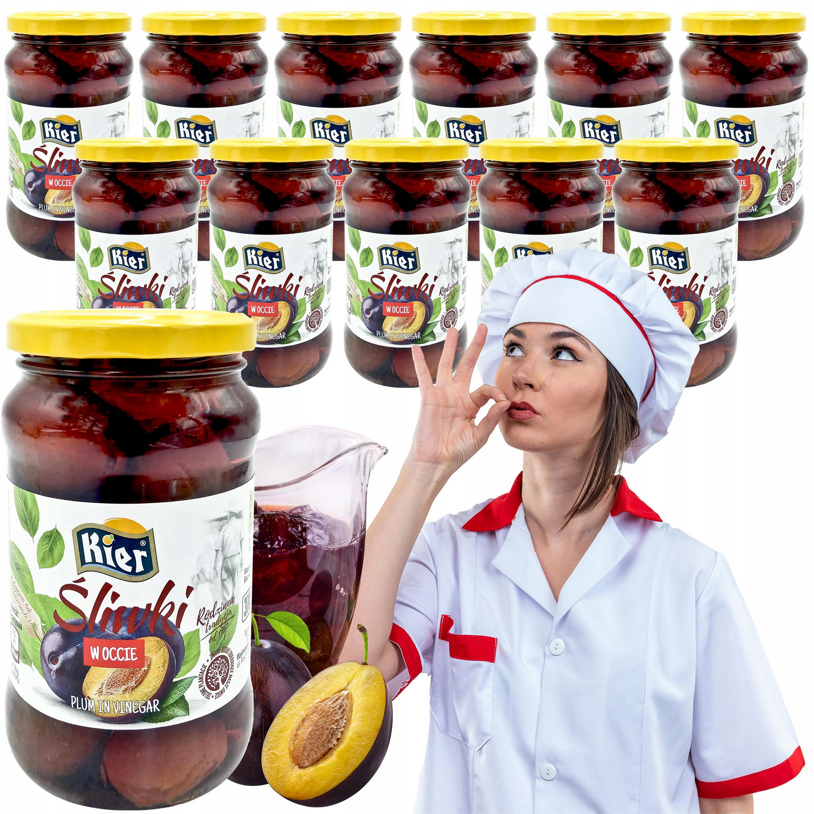 Marinovaná Švestka V Octu 12 X 370G Svářečka