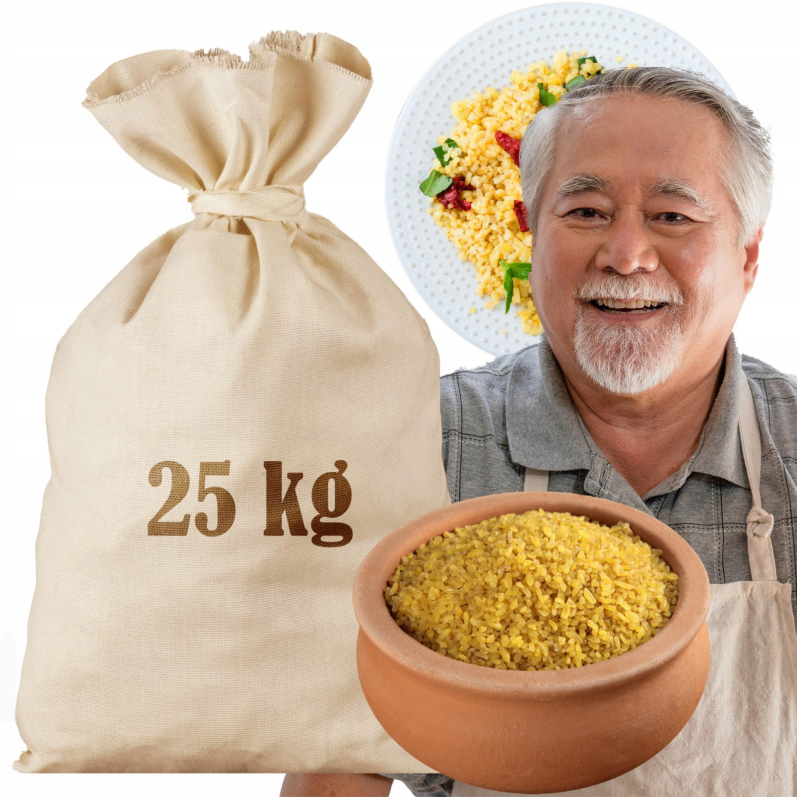 Bulgur 25kg Přírodní skvělá Kvalita