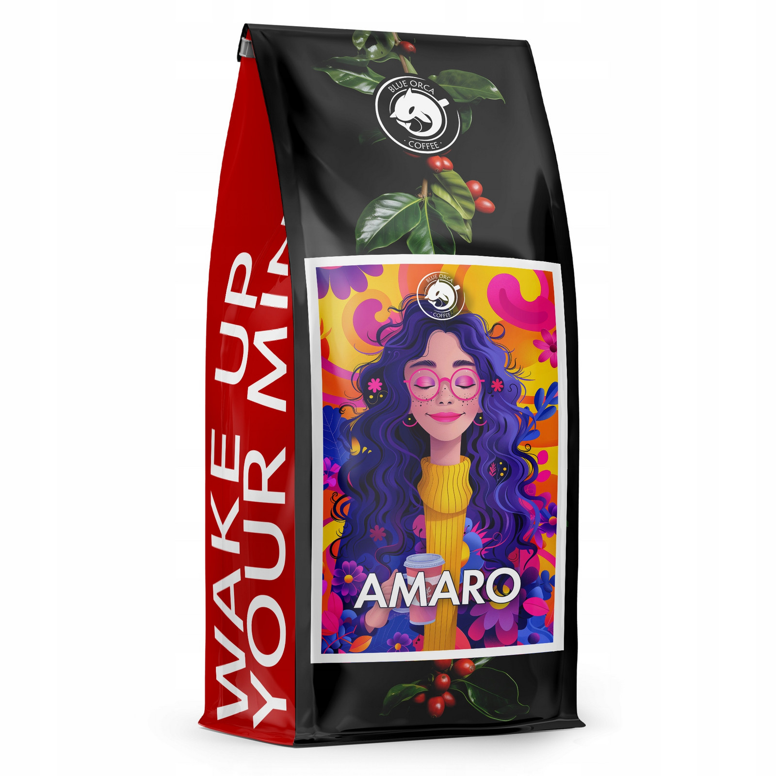 Káva zrnková Amaro 100% Arabica Limited Edition Blue Orca Coffee