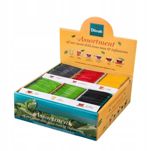 Dilmah Pick & Mix sada 240 ks čajů v obálce