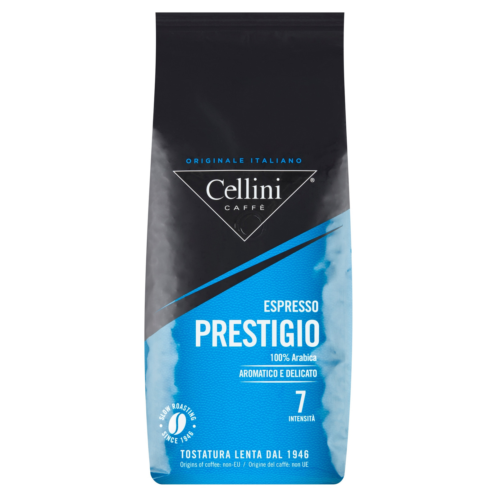 Káva italská zrnková originální Arabica Cellini Prestigio Zrno 1000 g
