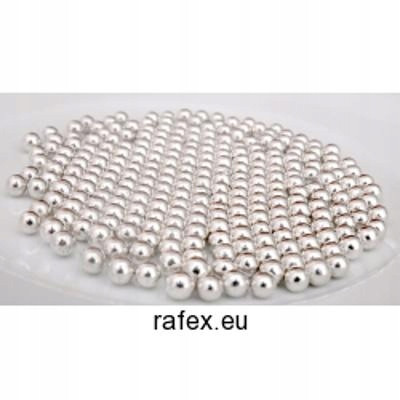 Perličky Jedlé Stříbrné (5mm) 1 Kg