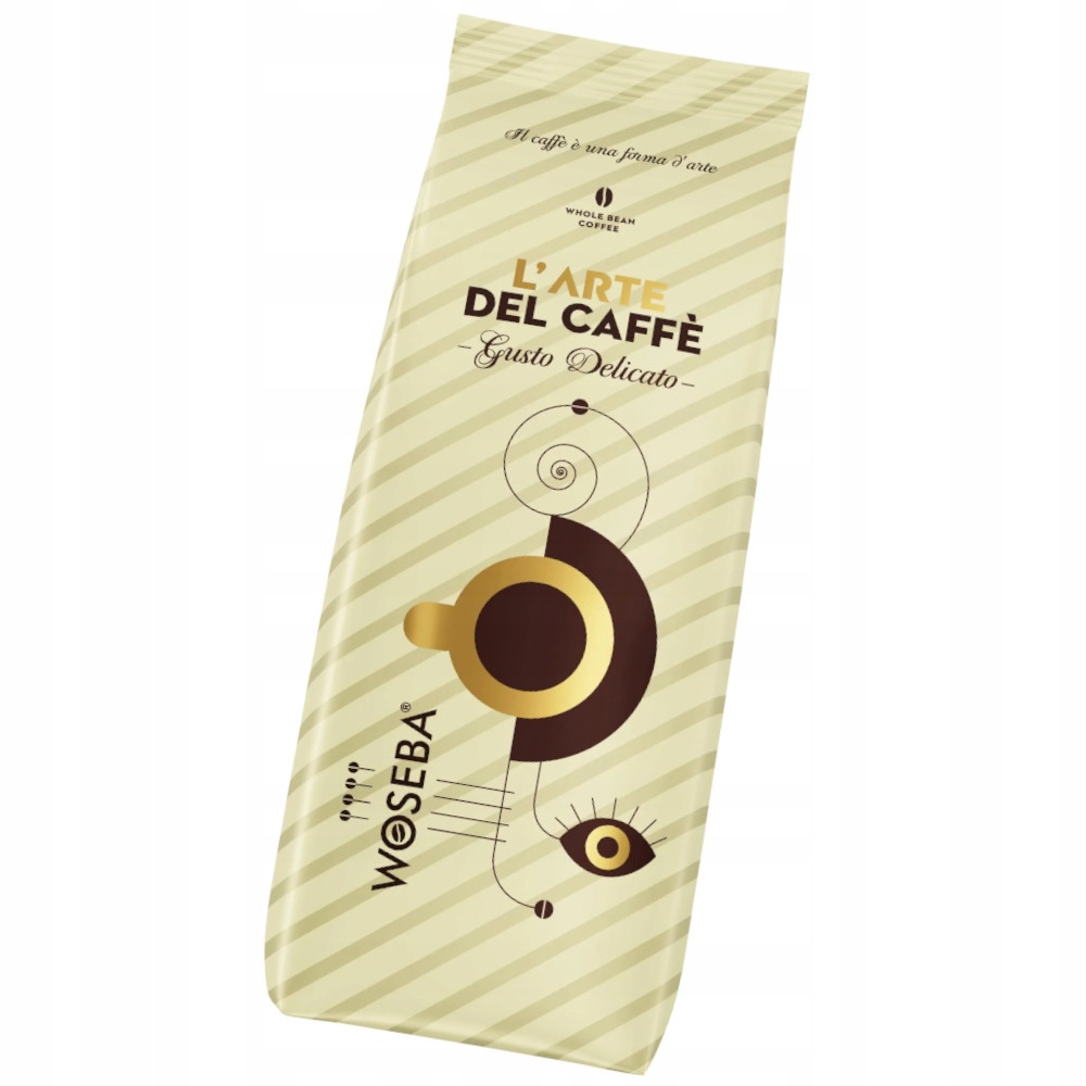 Káva zrnková Woseba L'Arte Del Caffè Gusto Delicato 100% Arabica 1000g