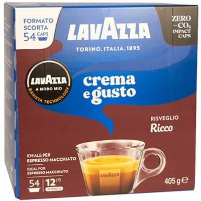 Káva Lavazza A Modo Mio Ricco 54 kapslí Bonus videokniha