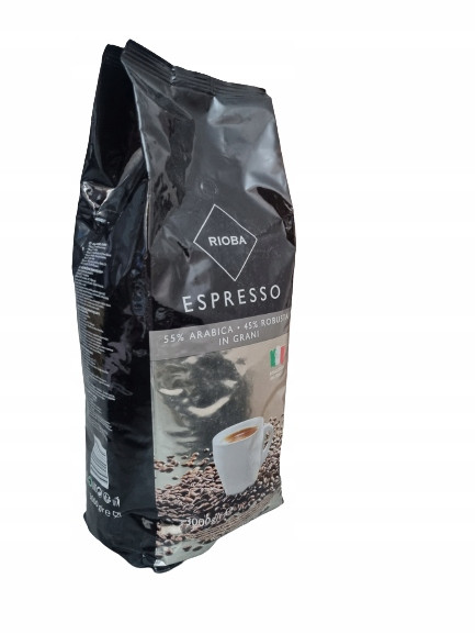 Káva zrnková míchaná Rioba Silver 3000 g