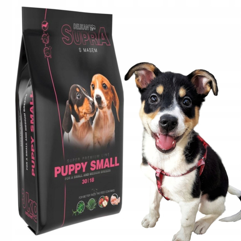 Delikan Supra Puppy Small malá a střední plemena 3kg