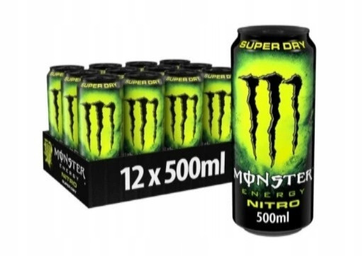 Nápoj Monster 500 ml Nitro X 12 Kusů