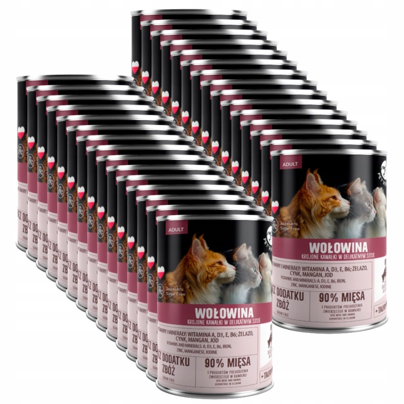 PetRepublic kousky v omáčce Mix chutí 24x400g krmivo mokré