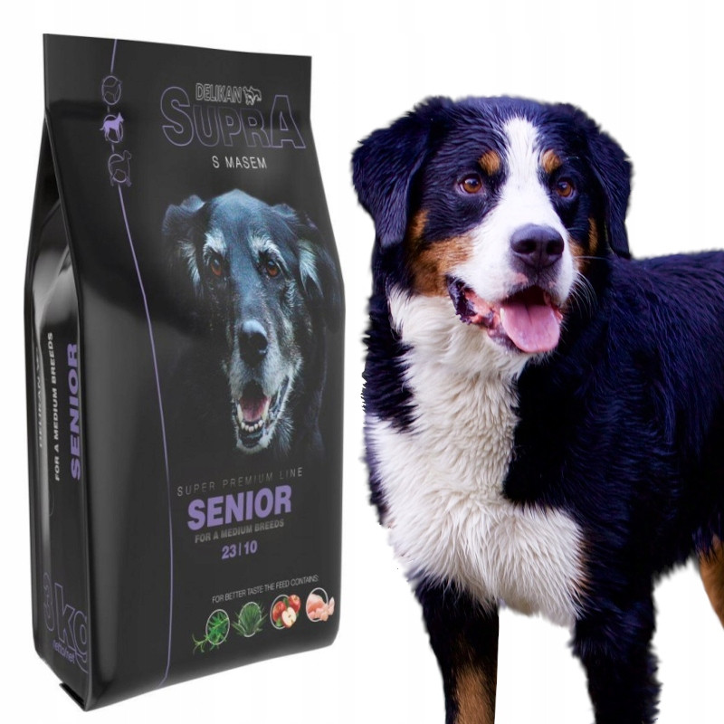 Delikan Supra Senior/Light Pro starší psy středních plemen 3kg