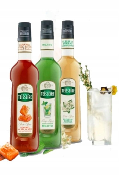 Barmanský sirup Grenadina Blue curacao Mojito Párty barmanský set