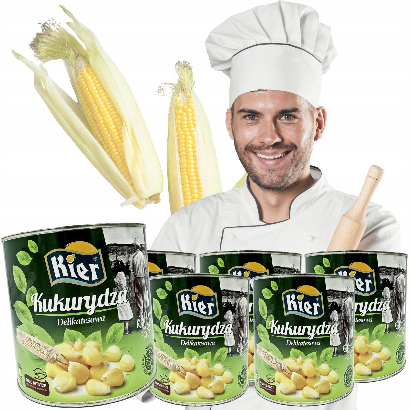 Kukuřice Lahůdková 6X2125G Konzervovaná