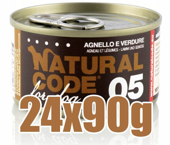 Natural Code 05 Srdce Jagnice Výroba 24x90g