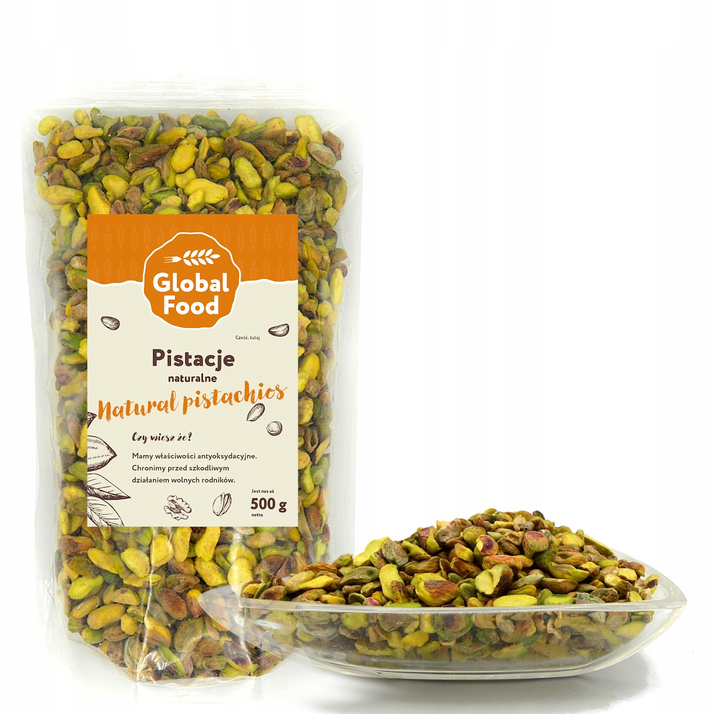 Služby Nesolené Global Food 500g