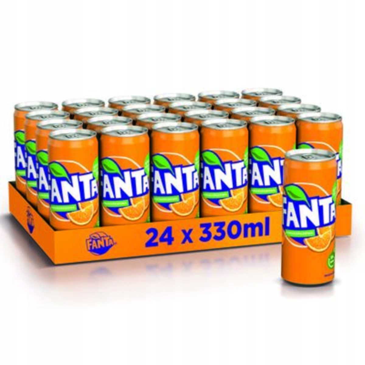 Sycený nápoj Fanta 330 ml x 24 hromadné balení