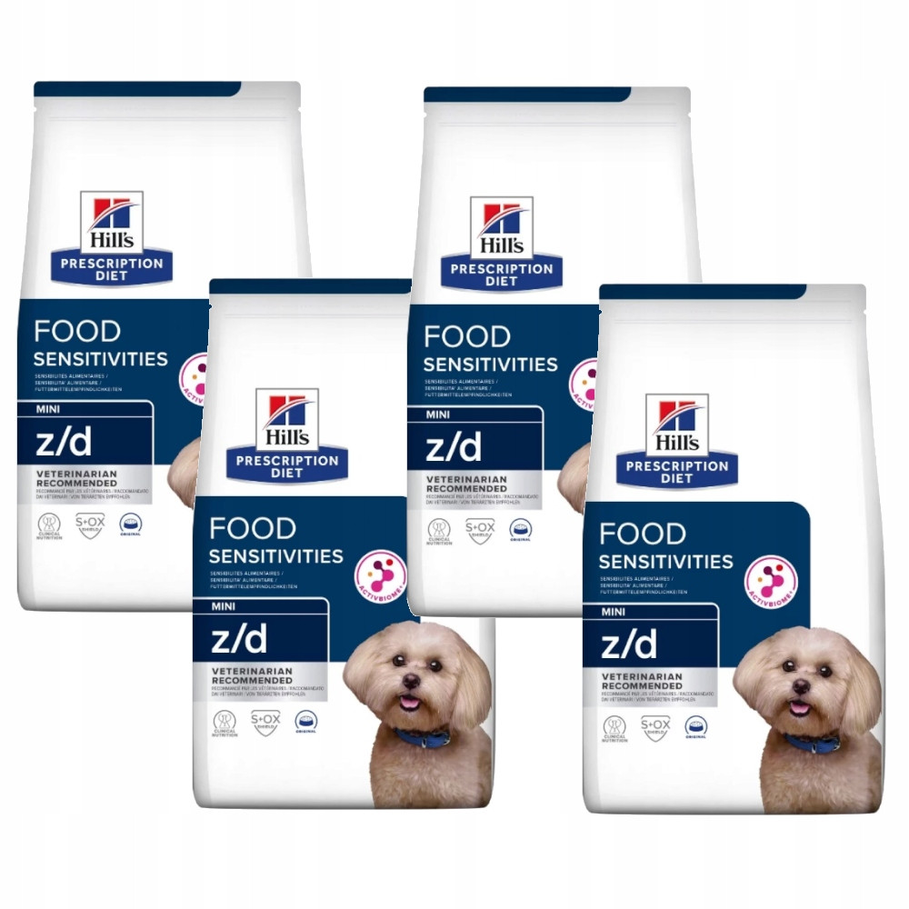 Suché krmivo pro psy Hill's Pd Canine Z/d Mini 3x1 Kg