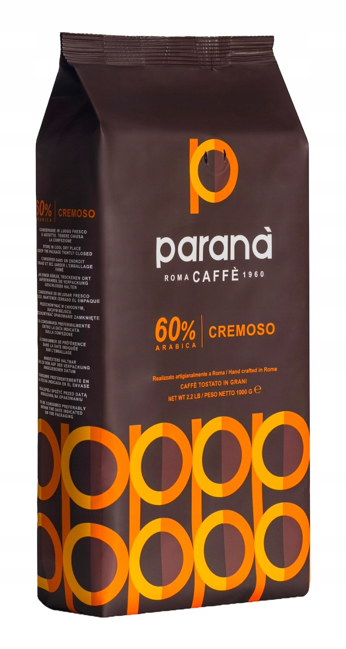 Paraná caffé 60% Cremoso 1 kg zrnková káva