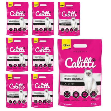 Silikonové stelivo Calitti micro Crystals 4x3,8l