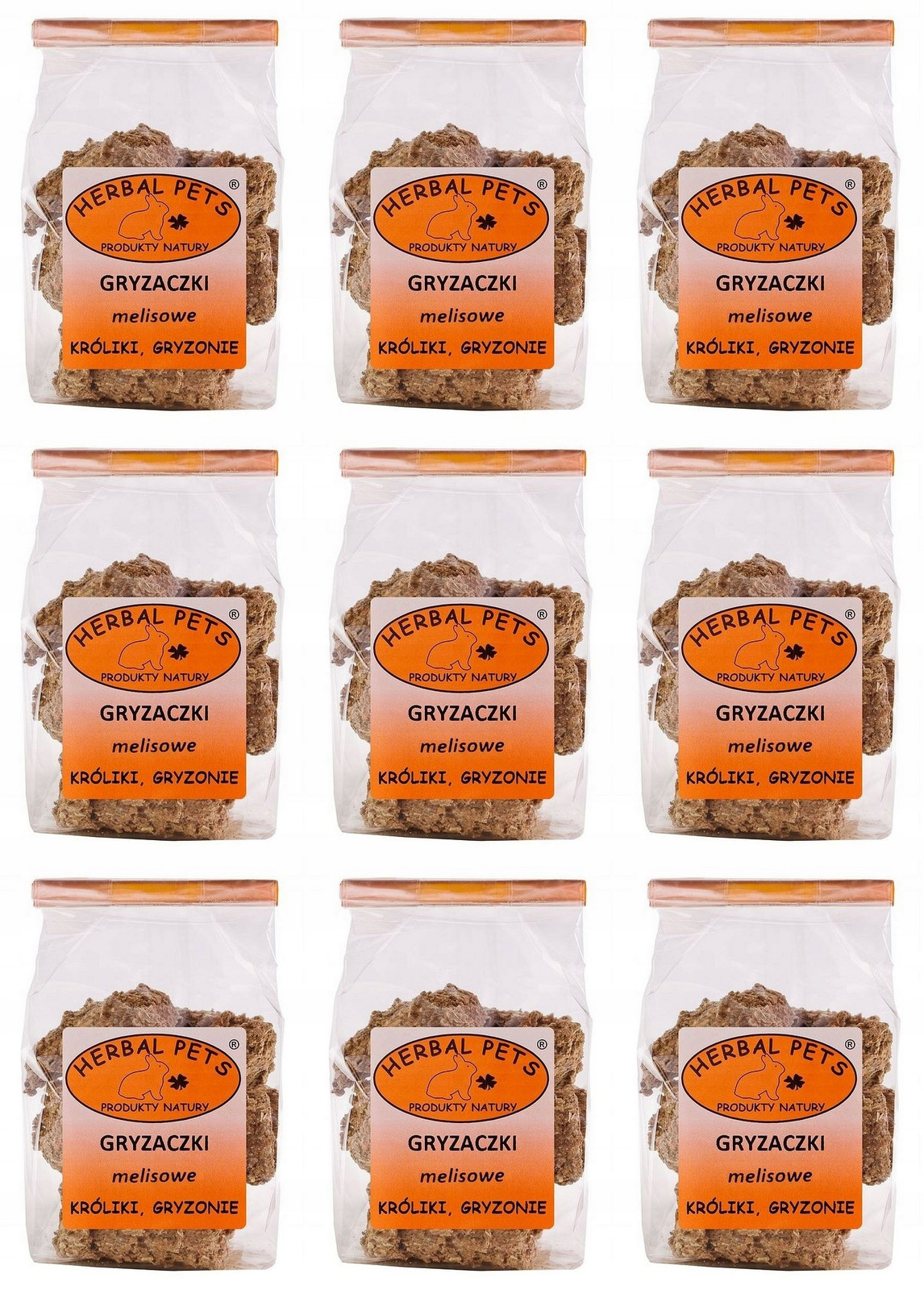 Herbal Pets Meduňková kousátka pro hlodavce 9x140g