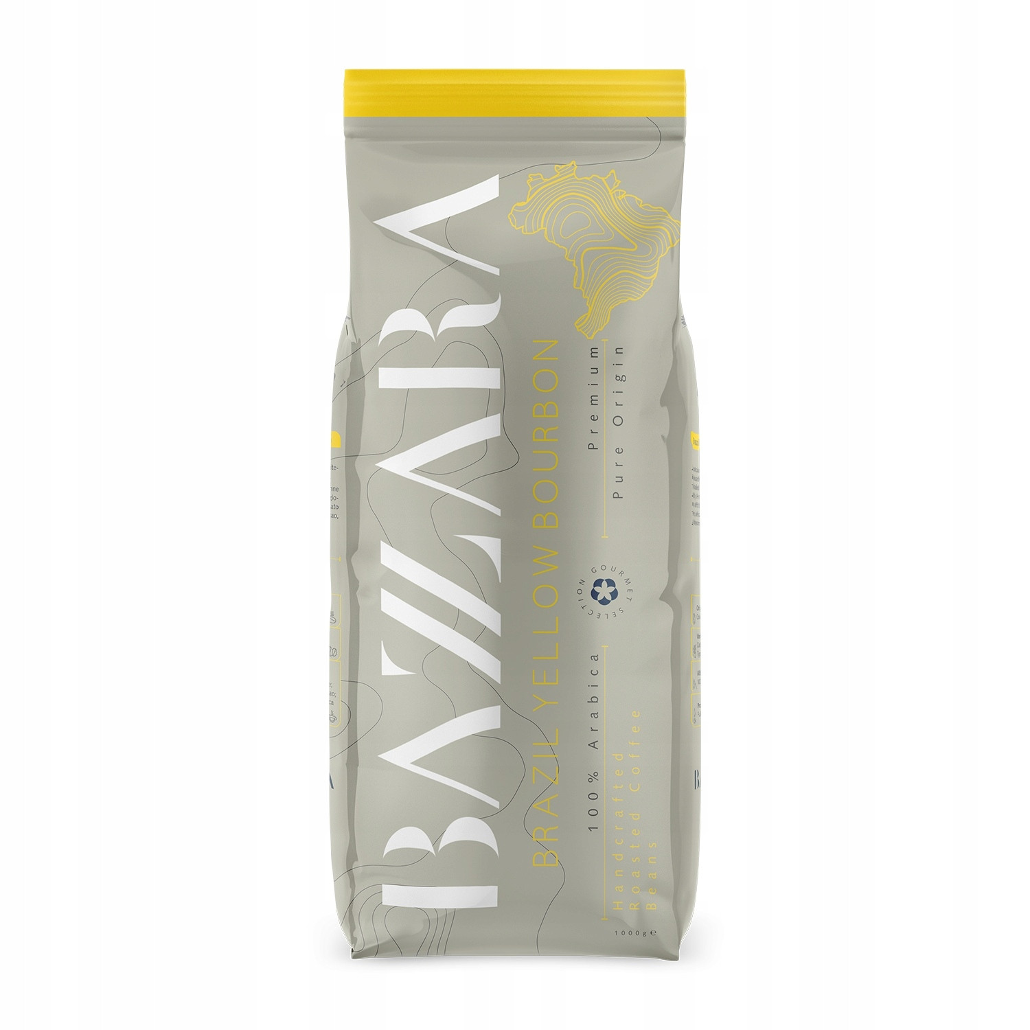 Káva Zrnková Bazzara Brazil Yellow Bourbon 1kg