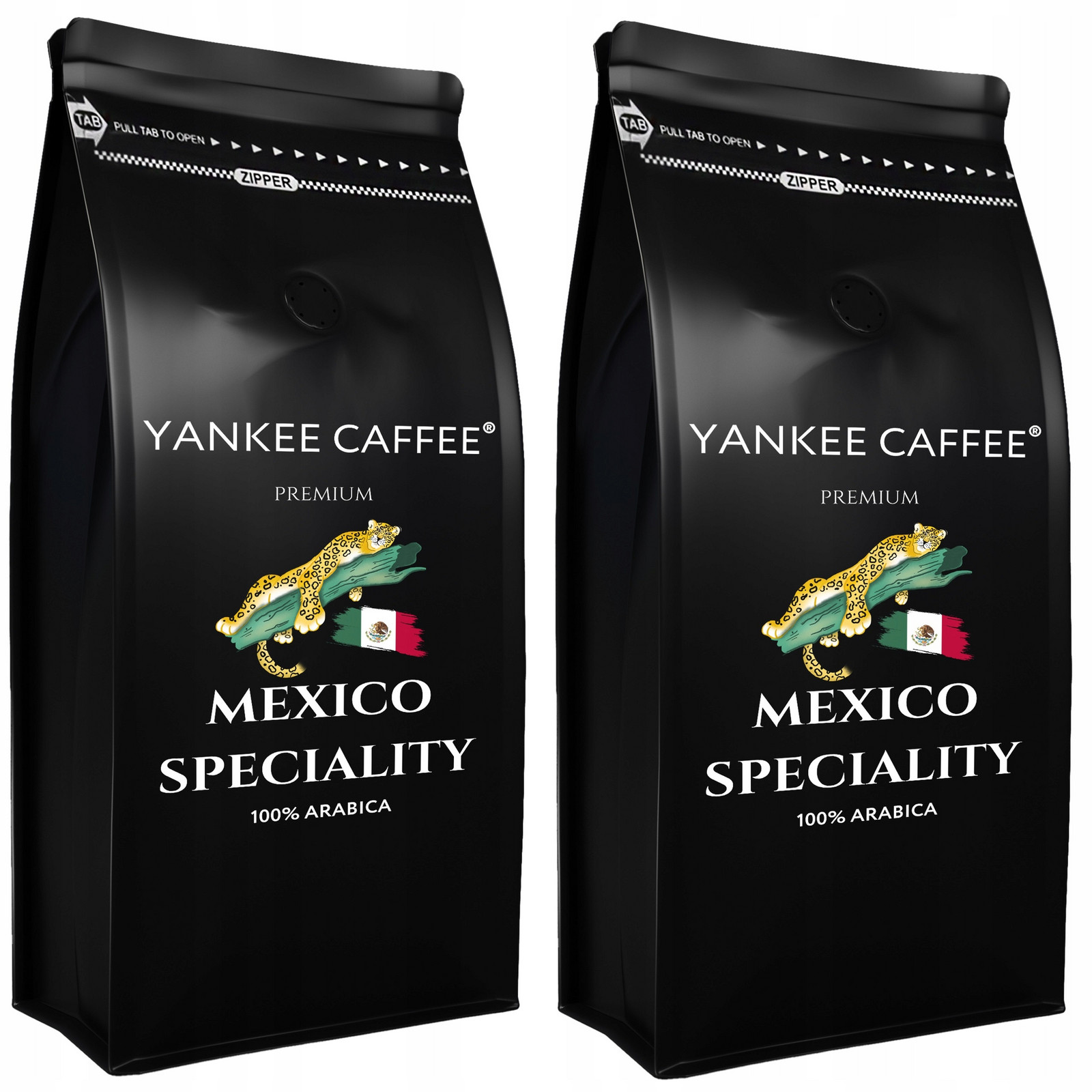 Káva zrnková 2x1kg 100% Arabica Mexiko Speciality Vypalovaná standardem Sca