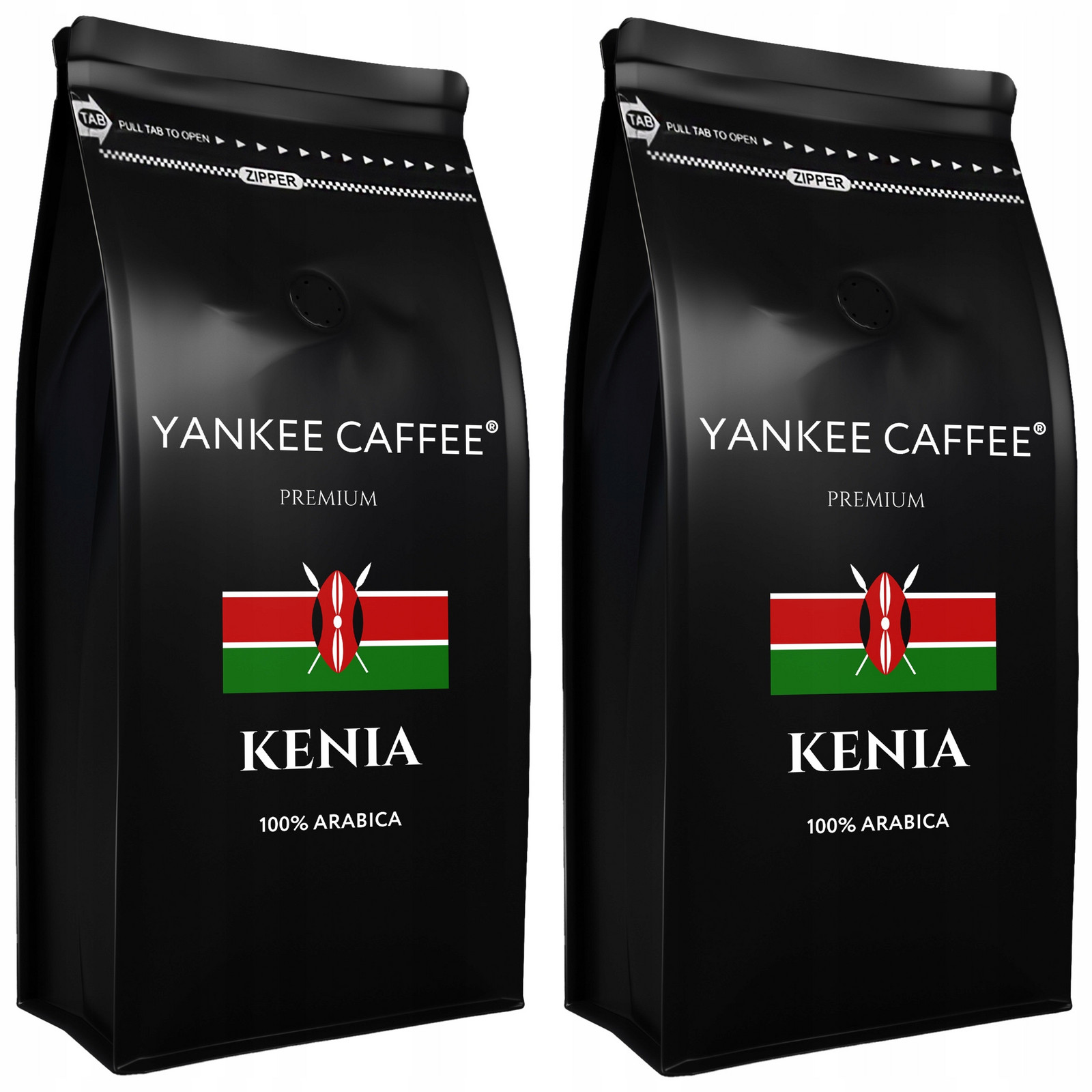 Káva zrnková 2x1kg 100% Arabica čerstvě pražená Keňa Do kávovaru