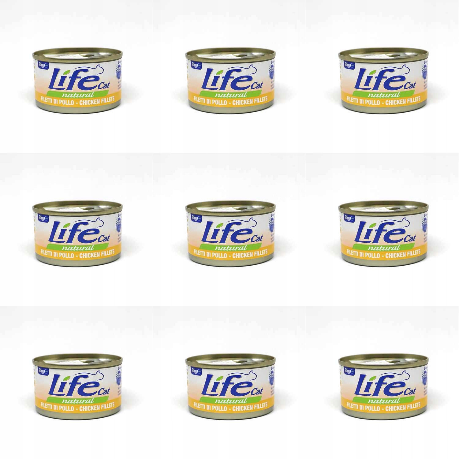 Life Cat Plechovka 85g Kuřecí Filé 9ks