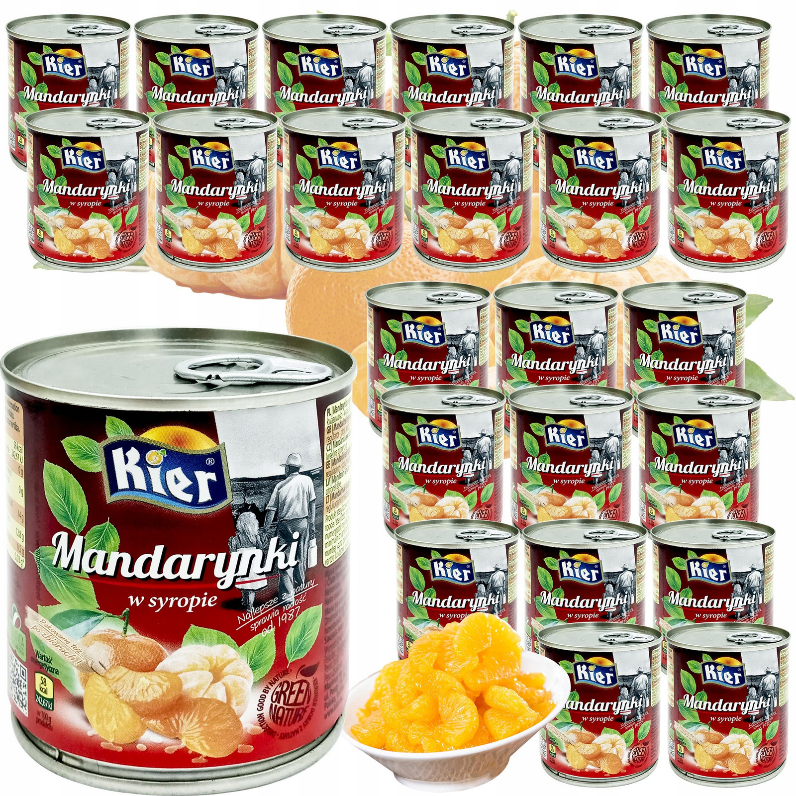 Mandarinky V Lehkém Sirupu Kier 24X312G