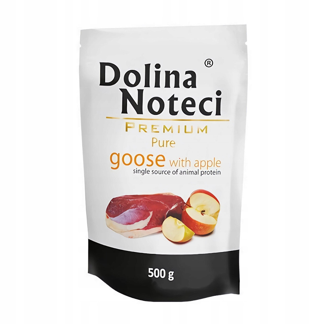 Dolina Noteci Pes Pure 500g husa/jablko Sáček 6 Ks