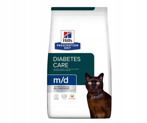Hill's Prescription Diet M/D Diabetes Feline With Chicken 3 kg pro kočky
