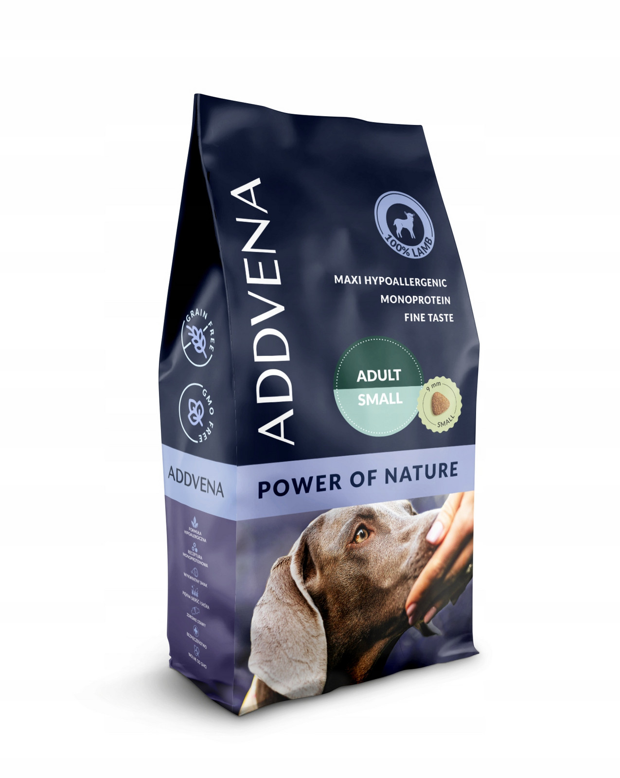 Addvena Power of nature Adult Suché krmivo pro psa Hypoalergenní 10kg