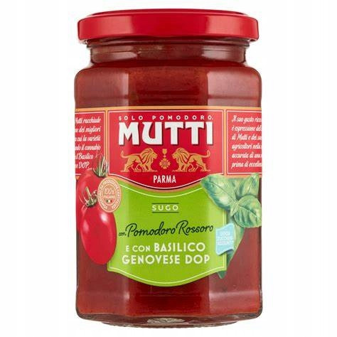 Sada 6 Kusů Sugo semplice con basilico Mutti 280 g