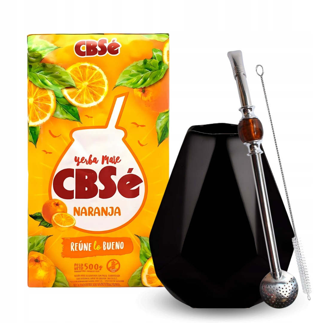 Startovací sada pro Yerba Mate CBSe Naranja Příslušenství