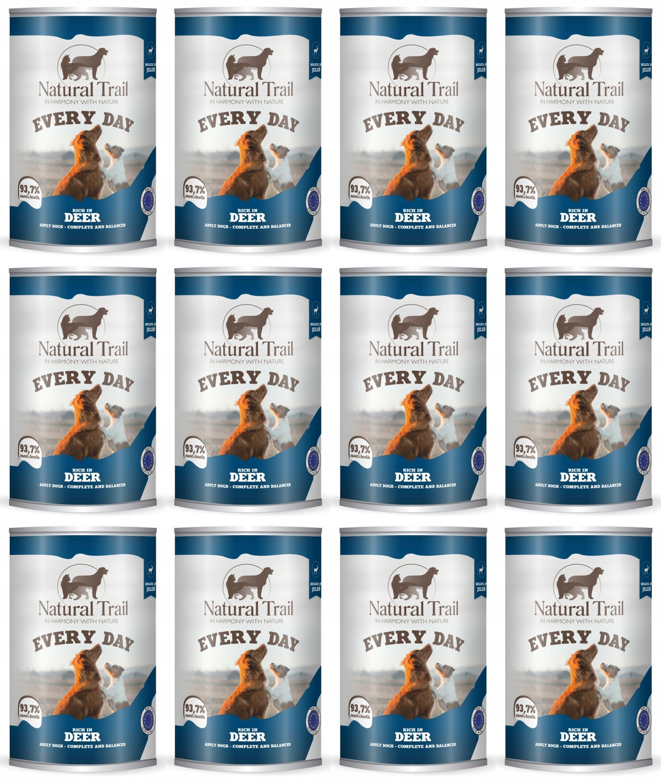 Natural Trail Každý den Jelen 12 x 400 g