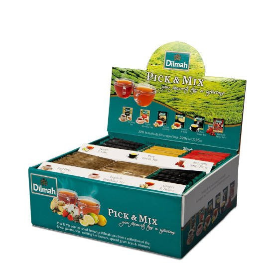 Dilmah Sada čajů Čaj Pick & Mix 120 sáčků