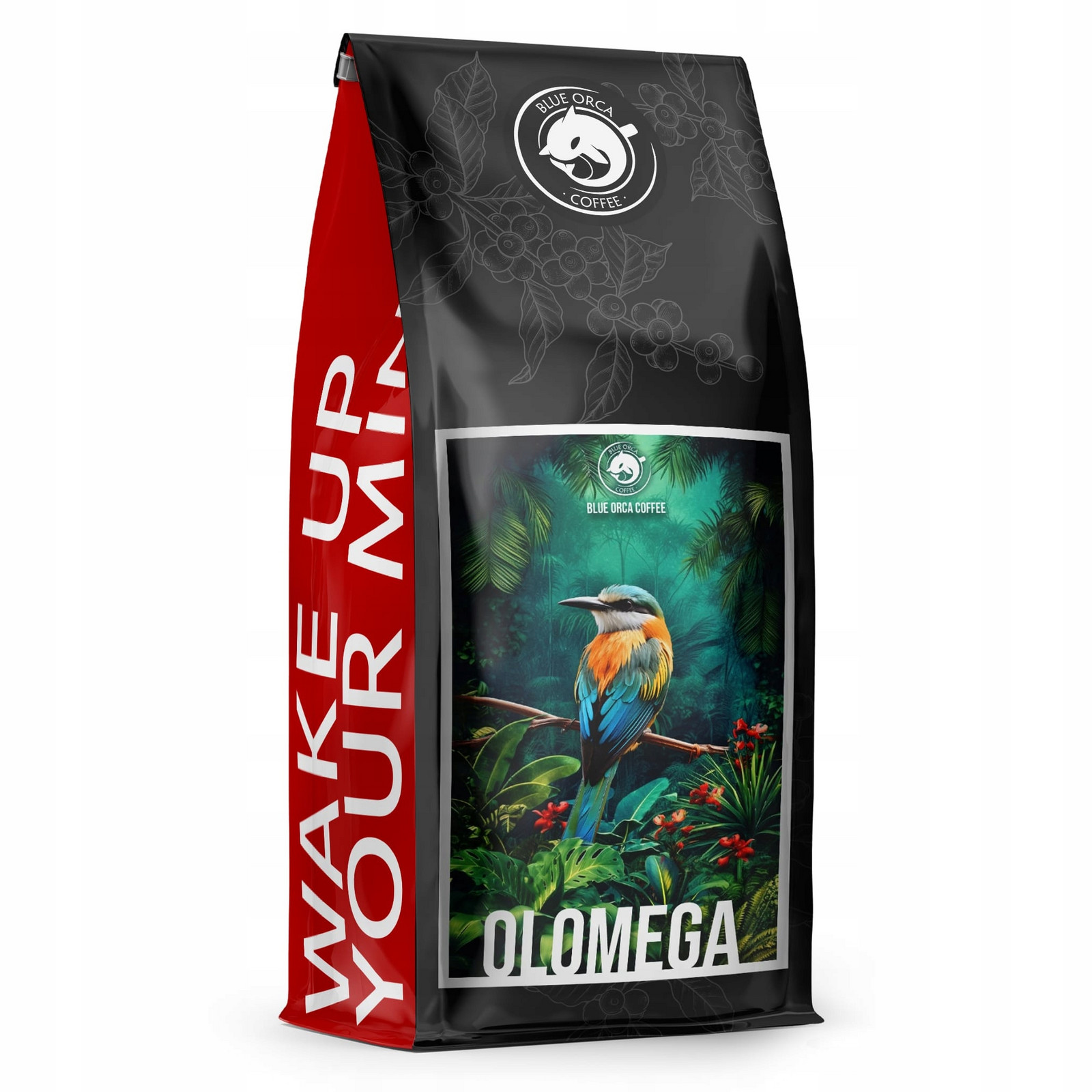 Káva Zrnková 1KG Olomega Nicaragua Arabica 100% Čerstvě Pražená Blue Orca