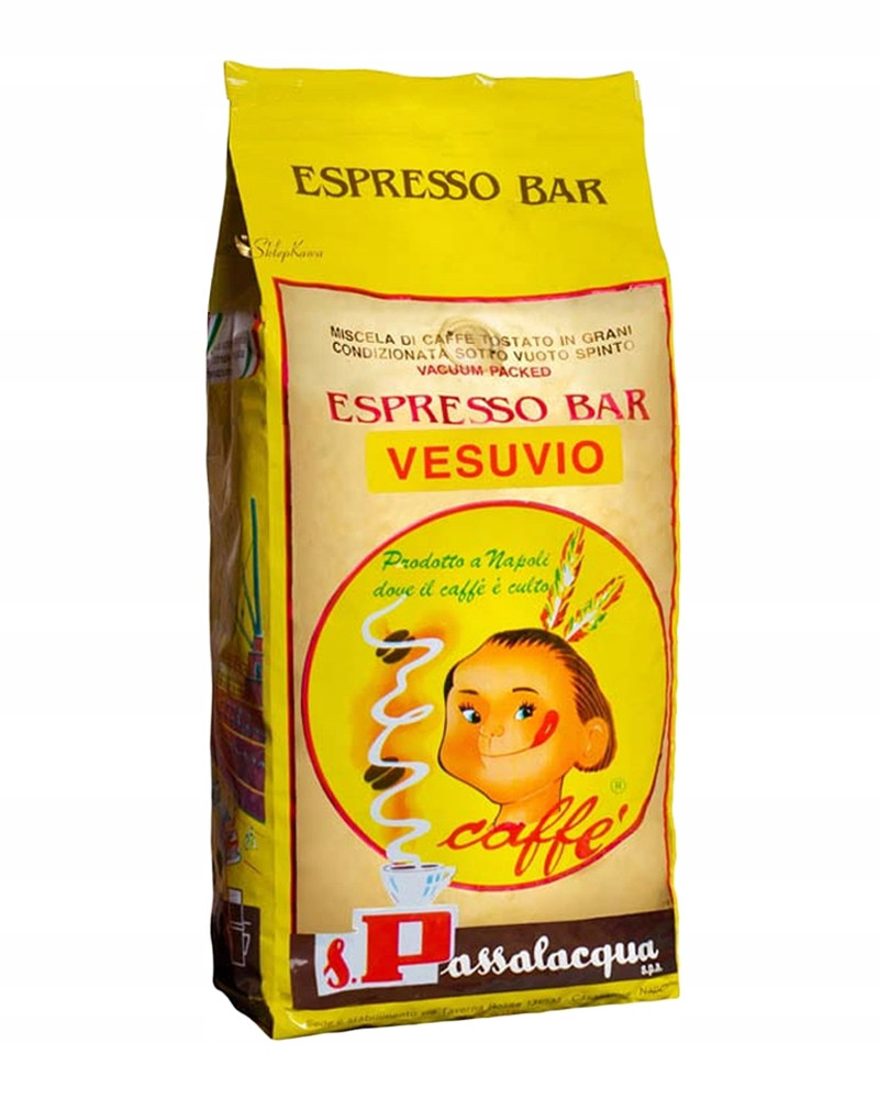 Káva zrnková Passalacqua Vesuvio 1 kg videokniha Bonus