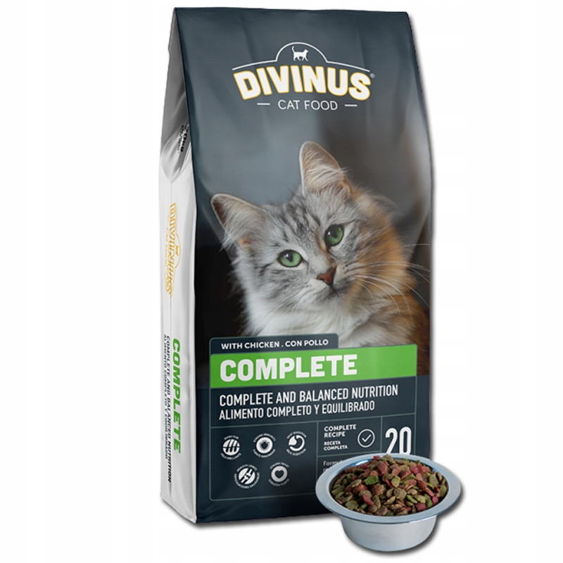 Divinus Cat Complete pro dospělé kočky 20kg